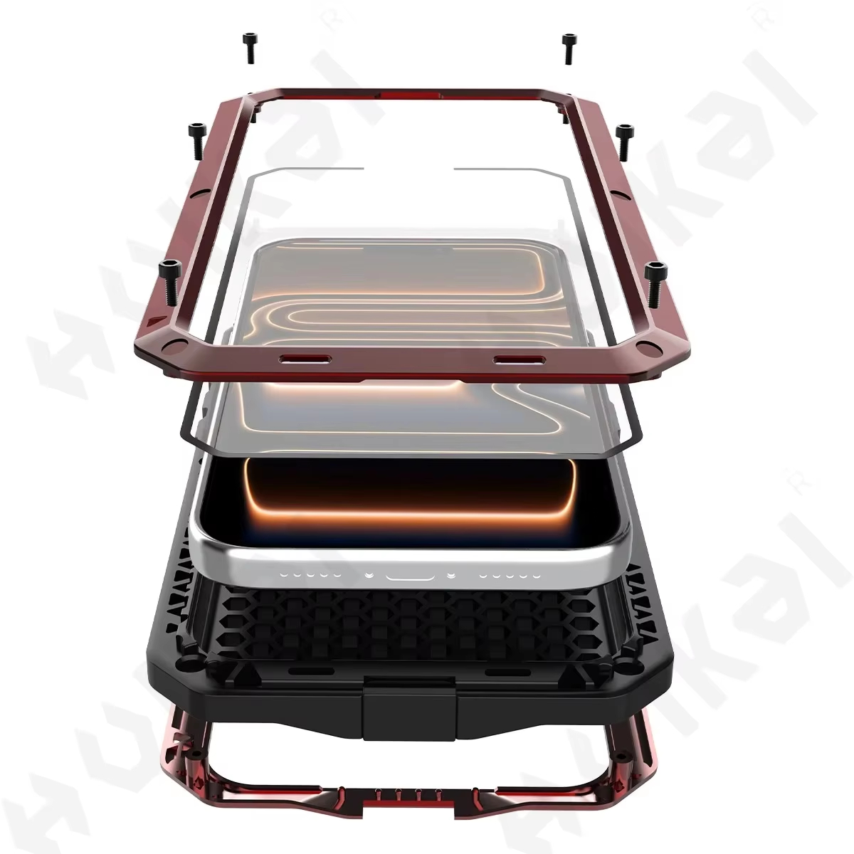 Heavy Duty 360 Full Body Protective Case - Casing untuk iPhone 18 17 16