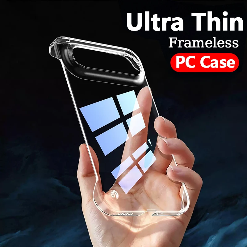 Ultra Thin Frameless Phone Cover - Casing ponsel ultra tipis dan transparan