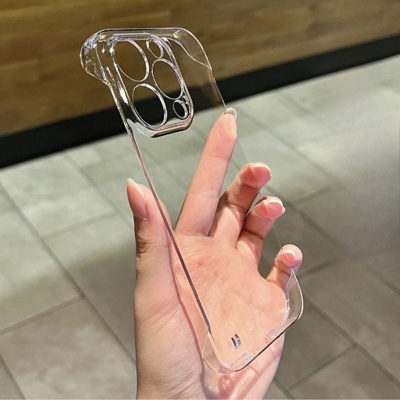 Ultra Thin Frameless Phone Cover - Untuk Apple iPhone 18 17 Pro