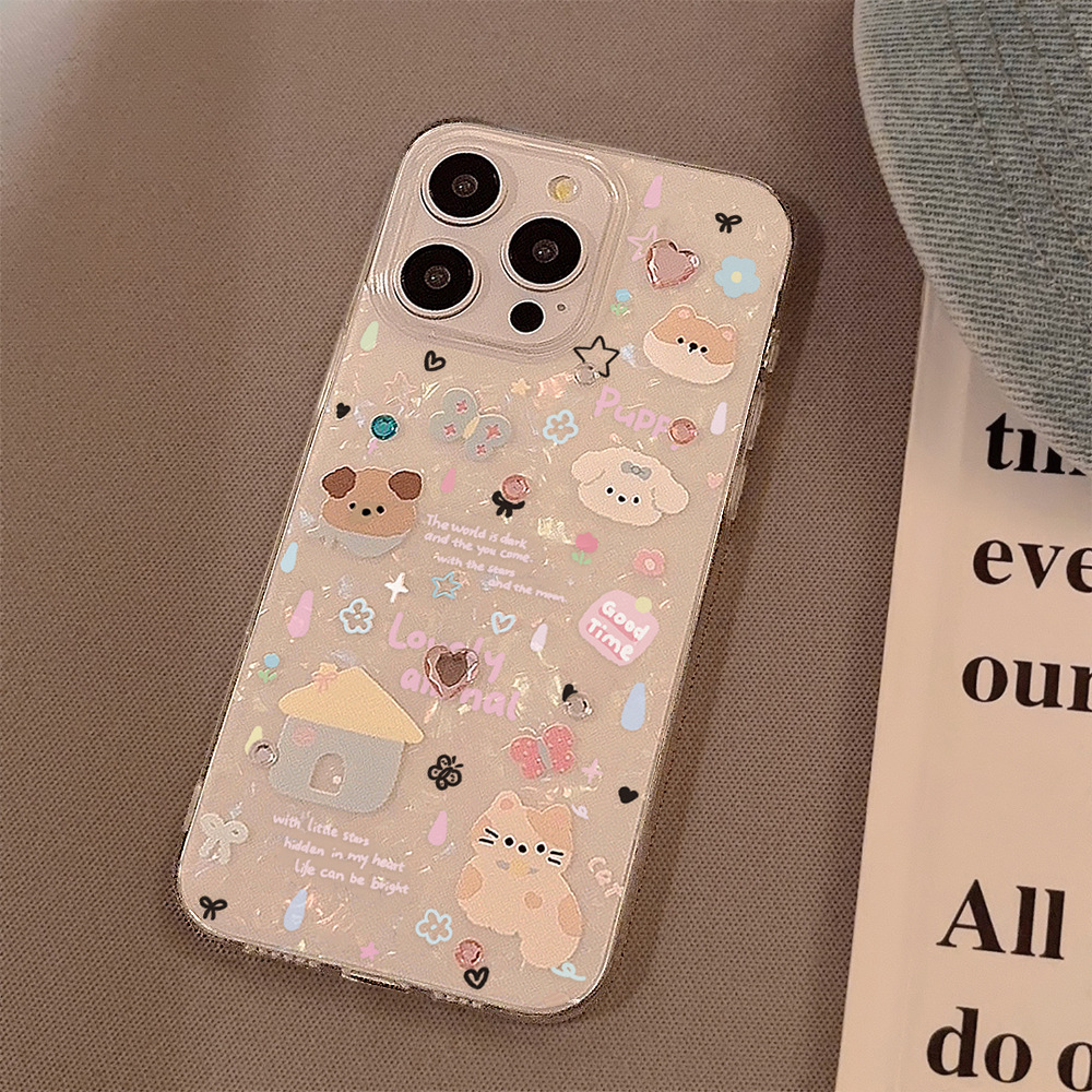 Casing Ponsel Pola Cangkang An - Clear Shockproof Bumper Case ulasan dan harga