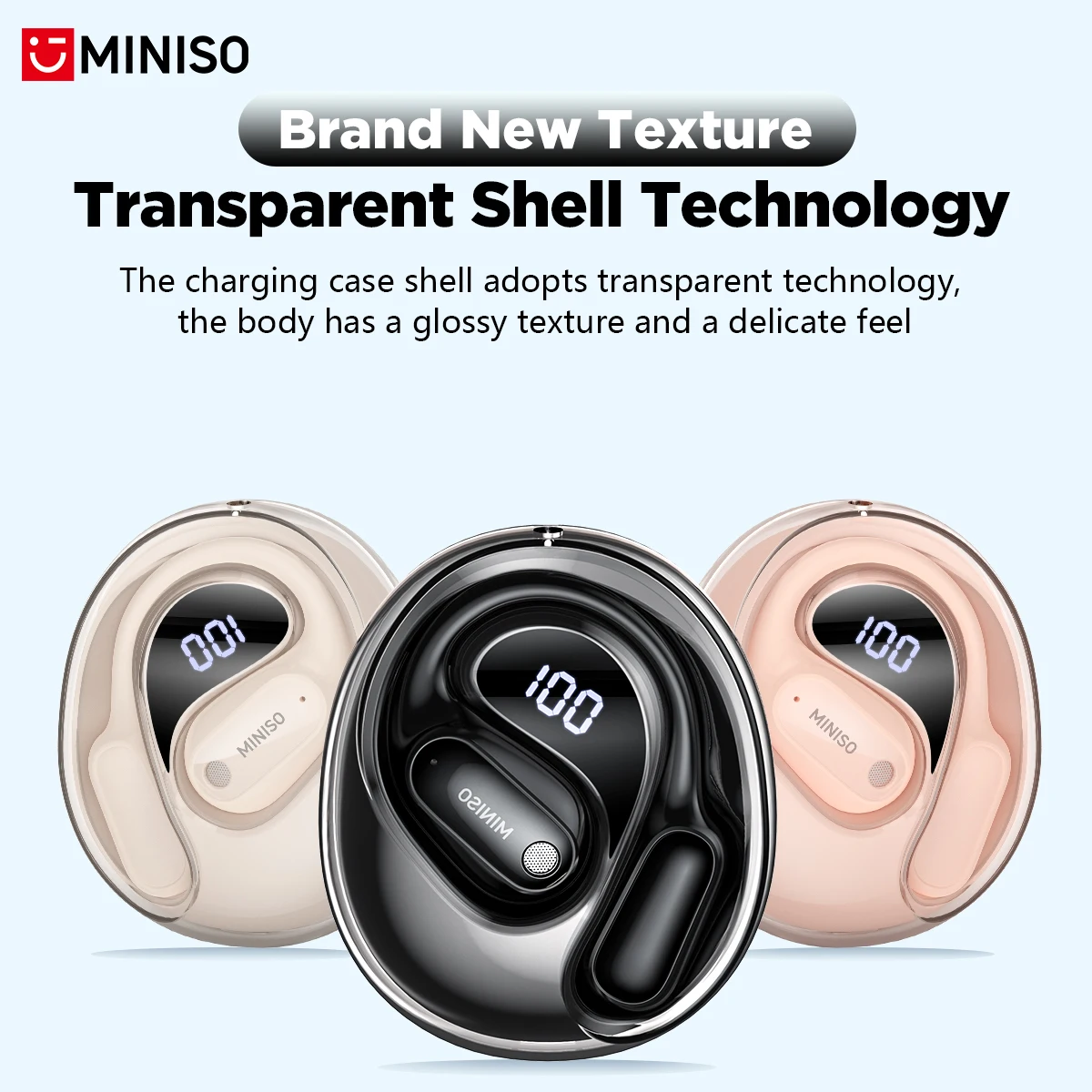 MINISO MS190, Earbud Penerjema - Phone Cases ulasan dan harga