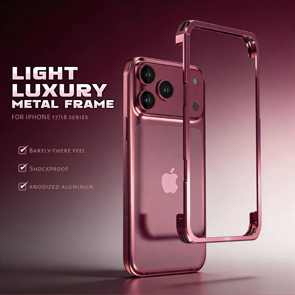 Casing Ponsel dengan Bingkai L - Metal Bumper Aluminum Frame Case ulasan dan harga