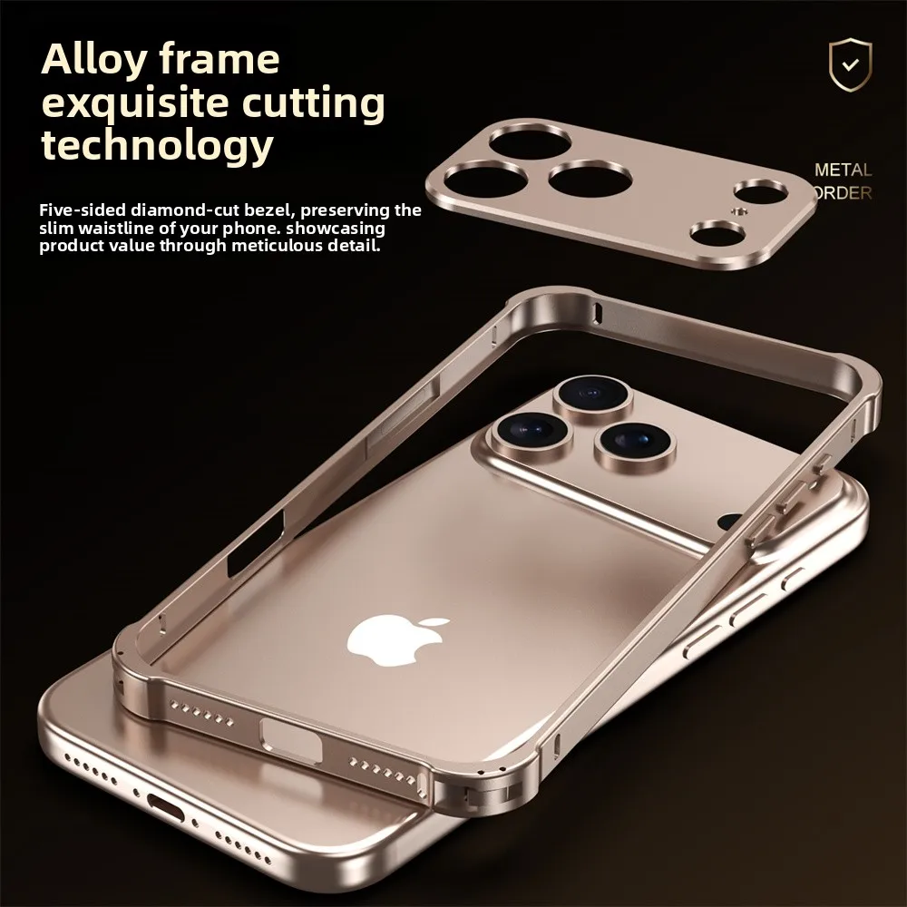 Casing Ponsel Bingkai Logam Pa - Metal Bumper Aluminum Frame Case ulasan dan harga
