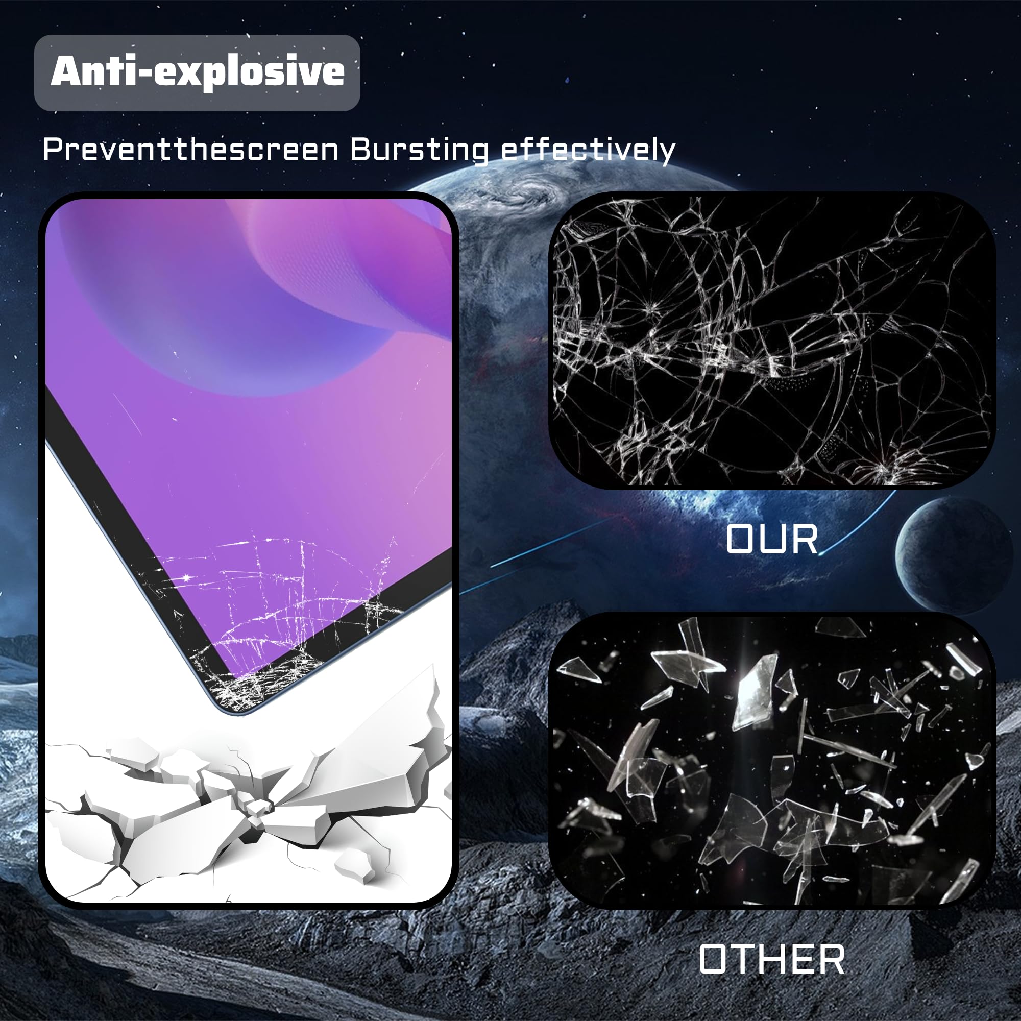 Kaca Tempered Tablet Untuk Len - Matte Anti Glare Screen Protector ulasan dan harga