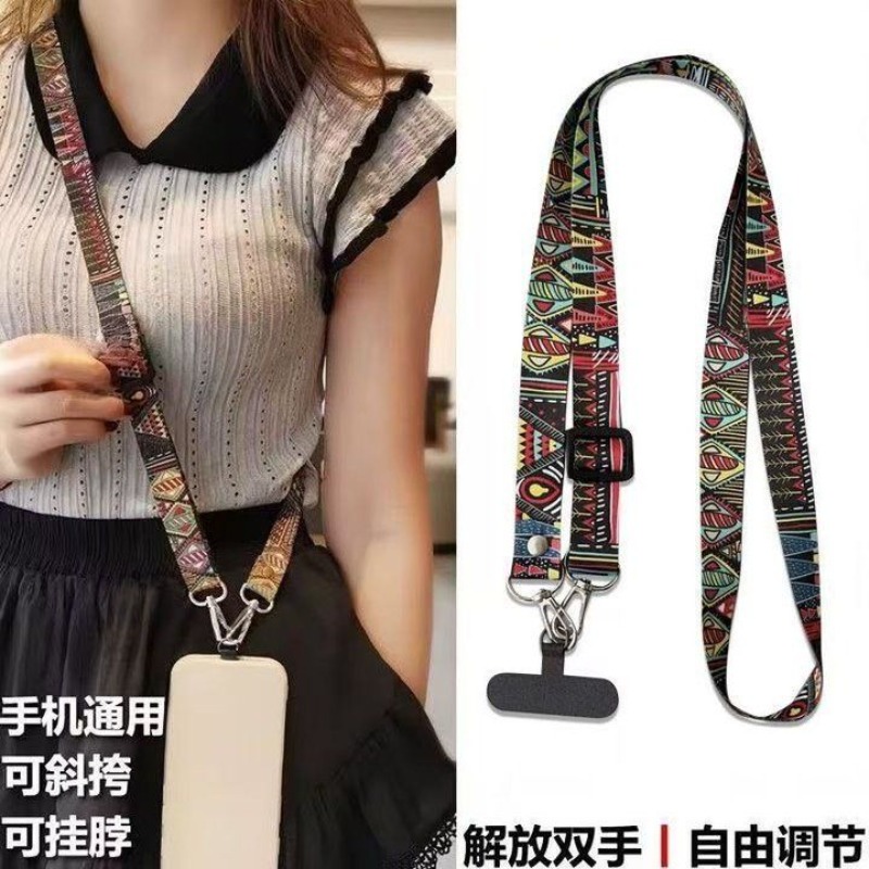 Tali Gantung Ponsel Bergaya Et - Crossbody Lanyard Neck Strap Case ulasan dan harga