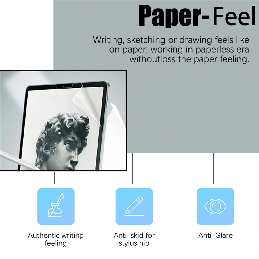 3 buah pelindung layar seperti - Matte Anti Glare Screen Protector ulasan dan harga
